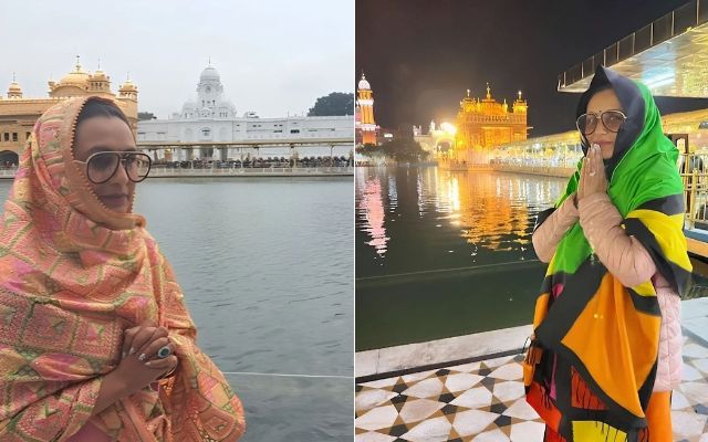 Rani Mukerji Visits Golden Temple To Seek Blessings