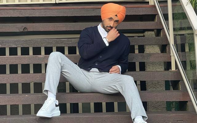 Diljit Dosanjh Is Here To Give Us Good Newwz With His Oversized Sneakers  Worth Rs 75K