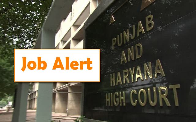 job-alert-punjab-haryana-high-court-clerk-recruitment-2017