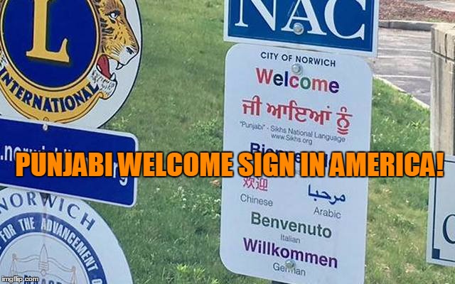 america-punjabi-welcome-signages