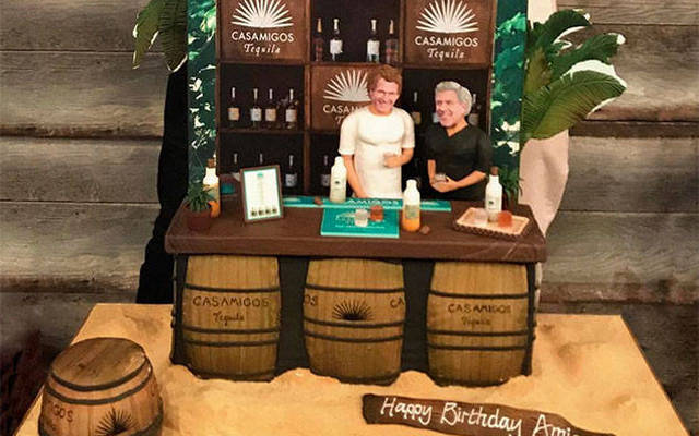 george-clooneys-birthday-cake-looked-like-a-tequila-bar